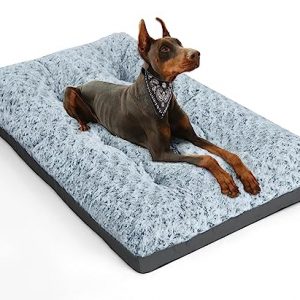 Deluxe dog bed for kennel