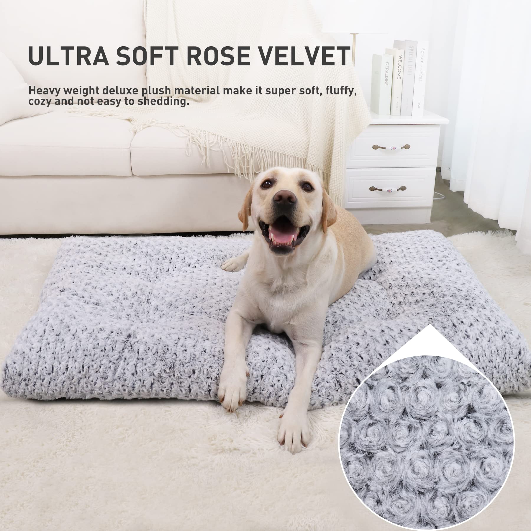Version 1.0.0 Extra plush crate bed