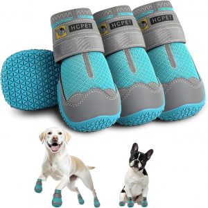 Anti-slip dog booties