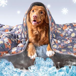 Cooling blanket for dog, washable