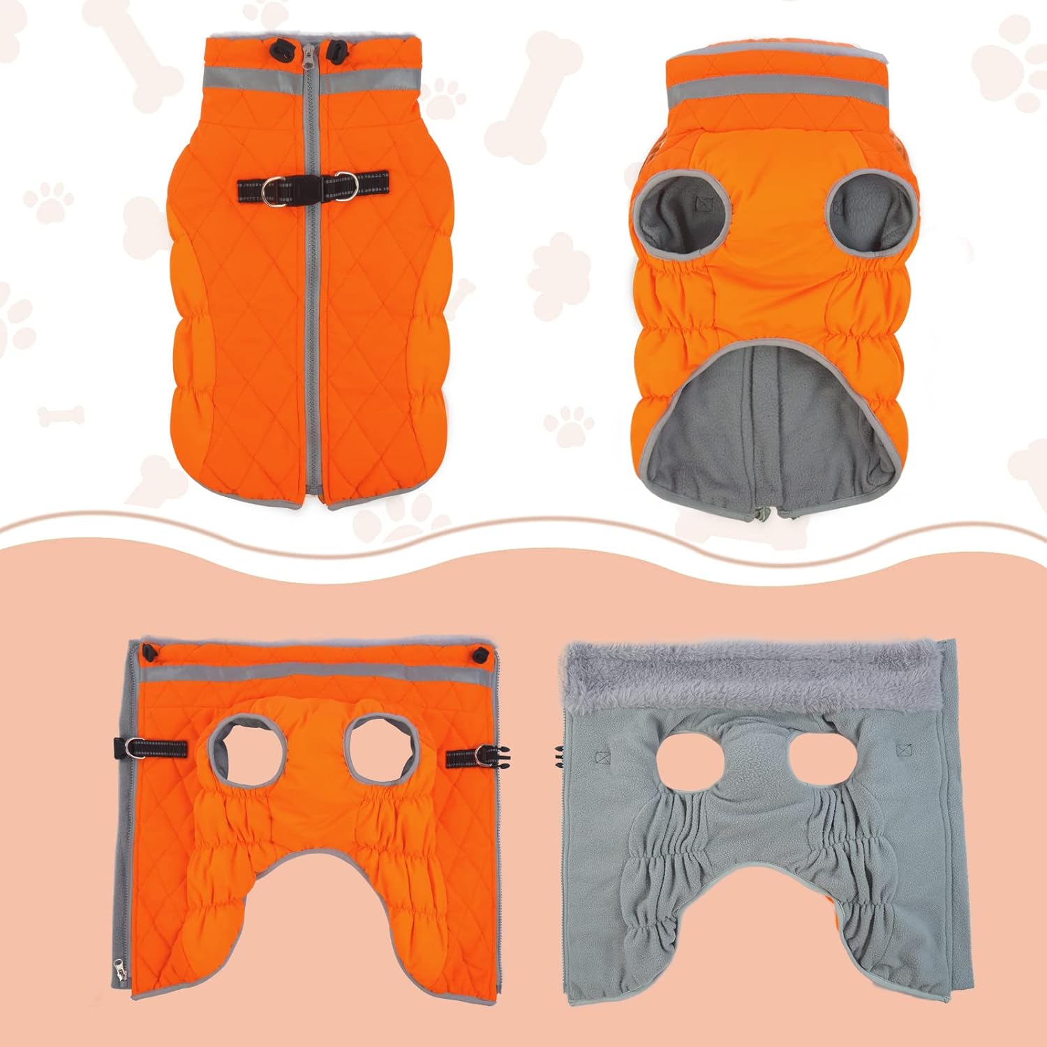 Lelepet-coat-2.jpg Blaze orange safety jacket for dog