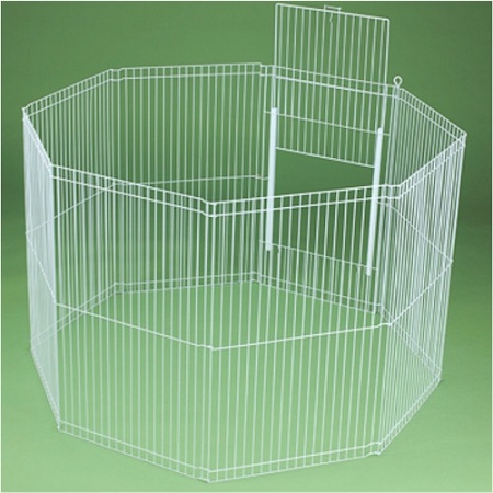 w-02072-clean-living-small-animal-playpen.jpg Small animal wire play pen